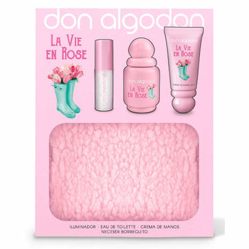 Don Algodon La Vie En Rose Eau De Toilette Spray 30ml Set 4 Artikel