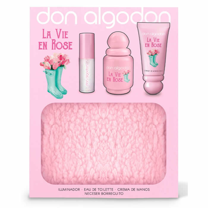 Don Algodon La Vie En Rose Eau De Toilette Spray 30ml Set 4 Artikel