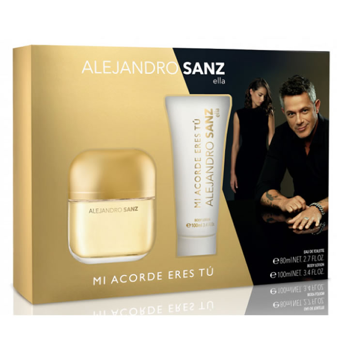 Alejandro Sanz Mi Acorde Eres Tu Eau De Toilette Spray 100ml Set 2 Artikel