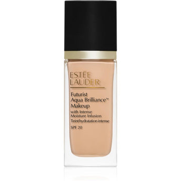 Estee Lauder, Futurist Aqua Brilliance, Hydrating & Illuminating, Flüssige Grundierung, 1W1, Knochen, SPF 20, 30 ml