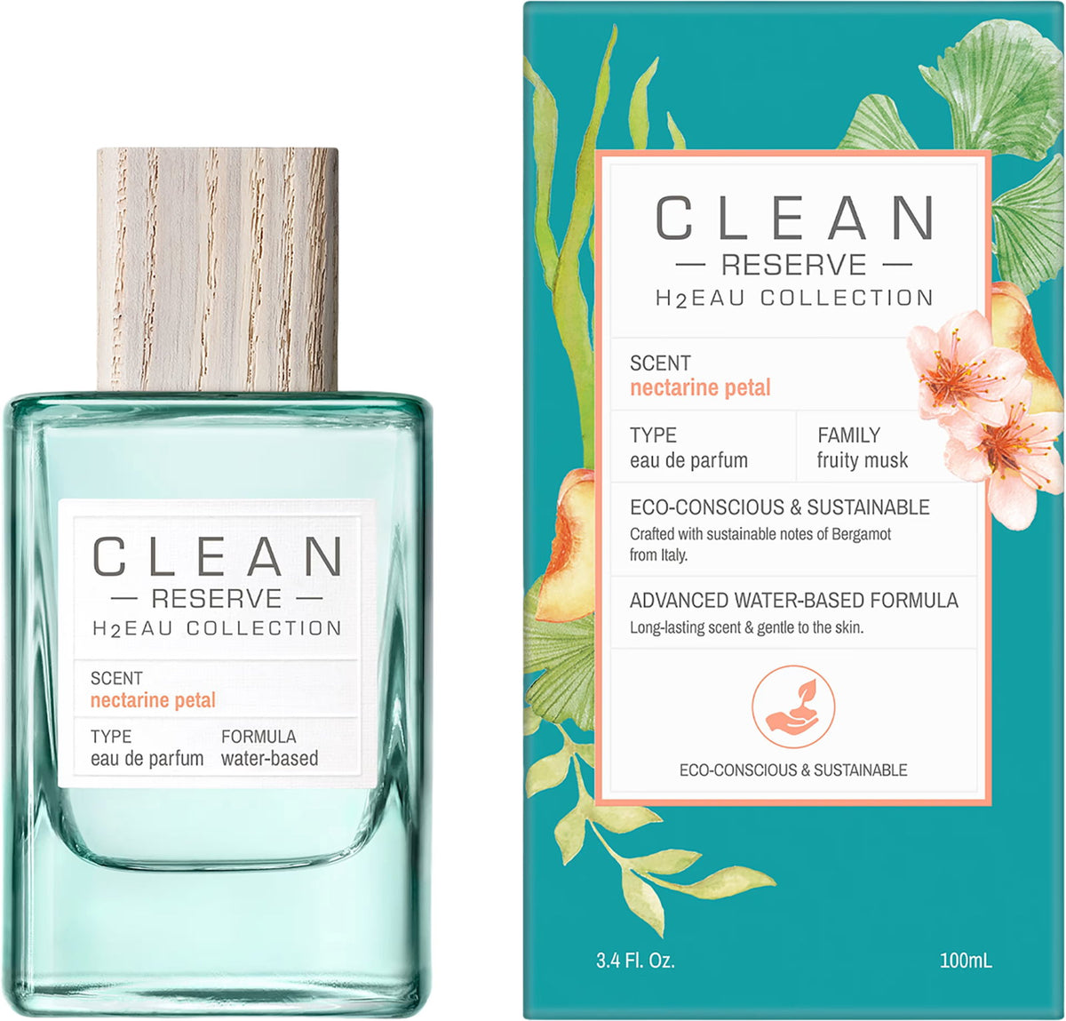 Clean, H2Eau Nectarine Petal, Eau de Parfum, Für Frauen