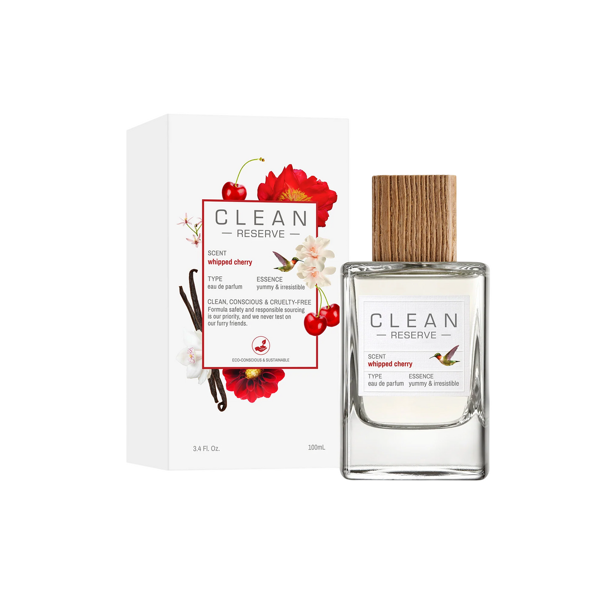 Clean, Whipped Cherry, Eau de Parfum, Unisex