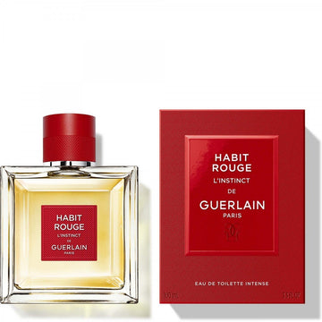 Guerlain, Habit Rouge L'Instinct, Eau de Toilette, Für Männer