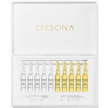 Labo Cosprophar Suisse, Crescina, Transdermic HFSC 500, Zur Wachstumsstimulation, Ampullen Behandlungsserum, Für die Kopfhaut, Für Frauen, 10 + 10 stk, 3.5 ml