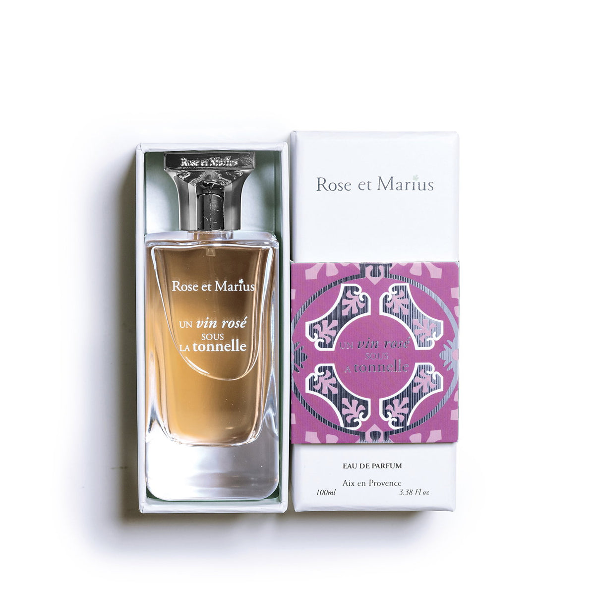 Rose et Marius, Un Vin Rose Sous La Tonnelle, Eau de Parfum, Unisex, 100 ml