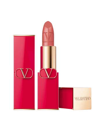 Valentino, Rosso, Seidenmatt, Creme-Lippenstift, 101A, Nachfüllbar, 3.5 g